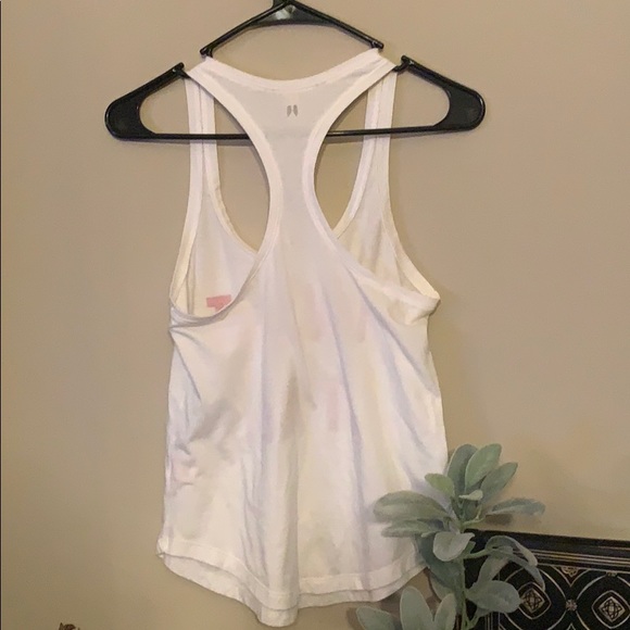 Victoria’s Secret White Racerback Tank Top - Picture 3 of 4